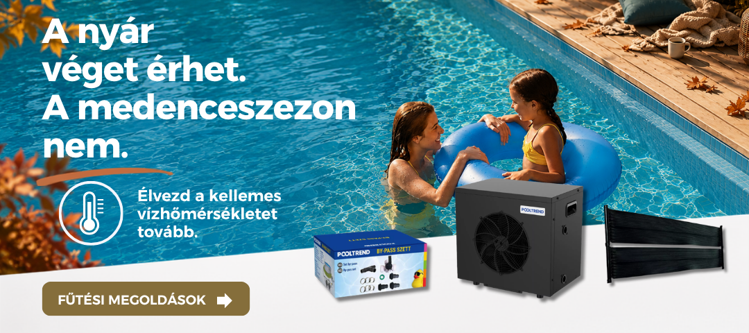 Medencefűtési megoldások