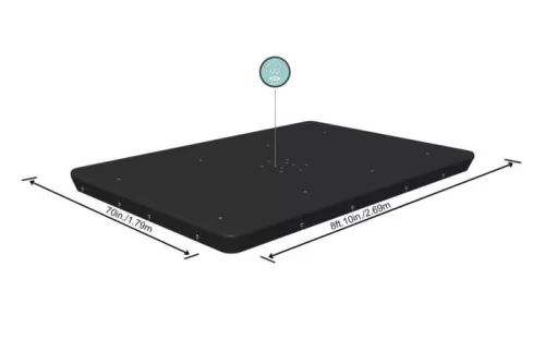 Bestway medence védőtakaró 282 x 196 cm-es fémvázas medencékhez
