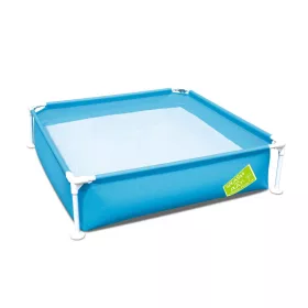   Bestway Első fémvázas gyerek medencém 122 x 122 x 30,5 cm