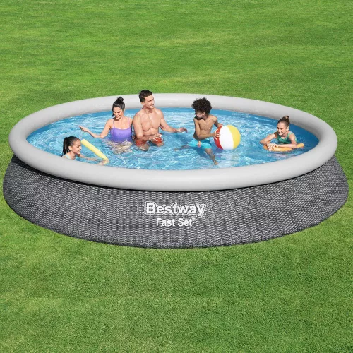Bestway Syros puhafalú medence szett 457 x 84 cm