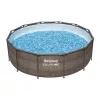 Bestway MYKONOS LUX rattan hatású fémvázas medence szett 366 x 100 cm