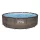 Bestway MYKONOS LUX homokszűrős vízforgatóval rattan hatású fémvázas medence szett 366 x 100 cm