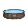Bestway BORA BORA rattan hatású fémvázas medence szett 549 x 122 cm