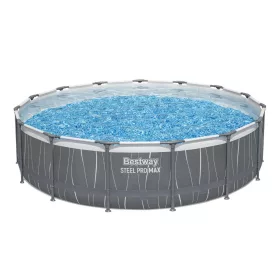 Bestway Sayulita LED-es, fémvázas medence szett 457 x 107