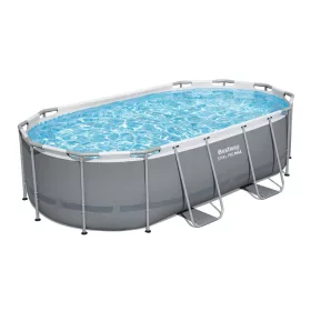   Bestway PUERTO RICO ovális fémvázas medence szett 424 x 250 x 100 cm