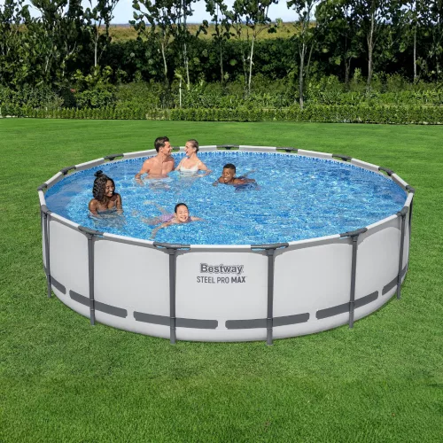 Bestway MAURITIUS fémvázas medence szett 457 x 107 cm