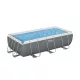 Bestway CAPRI szögletes fémvázas medence szett 404 x 201 x 100 cm