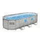 Power Steel Swim Vistar SUMATRA Ovális fémvázas medence szett ablakkal 549 x 274 x 122 cm