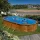 GRE WOOD 730 x 375 x 120 cm ovális merevfalú medence 