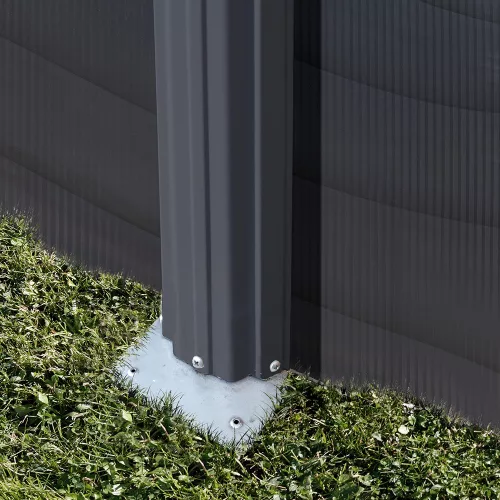 GRE GRAPHITE 730 x 375 x 120 cm ovális merevfalú medence