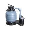 GRE KIT GRAPHITE fémfalas családi medence szett 6,1 x 3,75 x 1,2 m