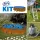 GRE KIT WOOD fémfalas családi medence szett 610 x 375 x 120 cm