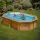 GRE TIMBER ovális fa medence 536 x 336 x 117 cm