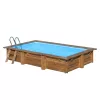 GRE TIMBER szögletes fa medence 6,18 x 4,2 x 1,33 m