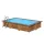 GRE TIMBER szögletes fa medence 6,18 x 4,2 x 1,33 m