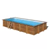 GRE TIMBER szögletes fa medence 8,0 x 4,0 x 1,46 m