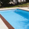 GRE TIMBER szögletes fa medence 8,0 x 4,0 x 1,46 m