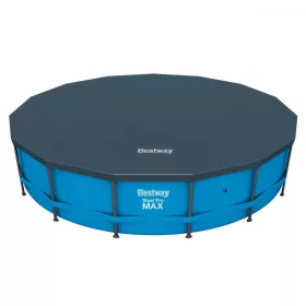   Bestway Medence takaró fólia 457 cm - Fémvázas medencéhez