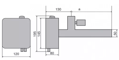 Elektromos fűtőpatron 3kW/400 V