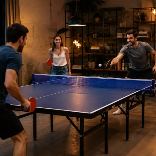 Beltéri pingpongasztal 274 x 152,5 x 76 cm
