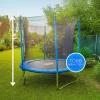 GTR PRO Blue Sky Trambulin kék, védőhálóval, 183 cm