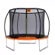 GTR PRO Sunshine Trambulin narancssárga, védőhálóval, 244 cm