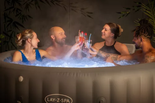 Lay-Z-Spa törésmentes polikarbonát boros pohár (4db/csomag)