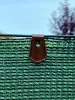 FIXATEX szögletes rögzítő kapocs szőtt árnyékoló hálóhoz barna 2x2,5 cm 20 db/csomag
