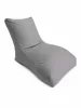 Beantime Sunbed Outdoor Living babzsákfotel szürke 130x70x85 cm
