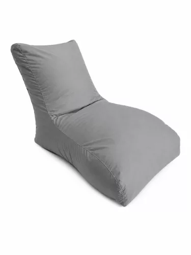 Beantime Sunbed Outdoor Living babzsákfotel szürke 130x70x85 cm