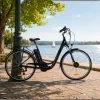 Koliken Velzen City 28 fekete elektromos kerékpár