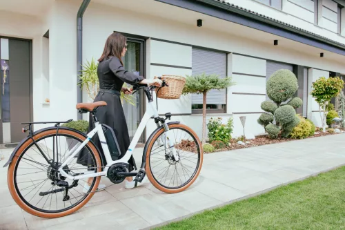 Koliken Scoria City e-bike M, fehér