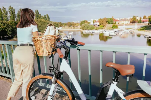 Koliken Scoria City e-bike M, fehér