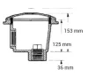 Fenékürítő betonos medencéhez 1 1/2"