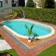 Hobby Pool Monaco medence 525 x 320 x 120 cm 0,6 mm homok stílus