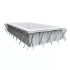 TIERRA PANEL POOL modulpaneles, süllyesztett víztükrű medence, 6,0 x 3,0 x 1,5 m, kék fóliával