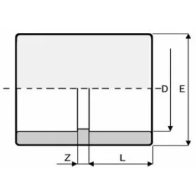 PVC Karmantyú D32