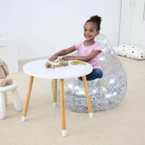 Bestway  GLITTER DREAM™ FELFÚJHATÓ SZÉK 3+ GYEREKEKNEK 72 x 72 x 64 cm