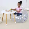 Bestway  GLITTER DREAM™ FELFÚJHATÓ SZÉK 3+ GYEREKEKNEK 72 x 72 x 64 cm