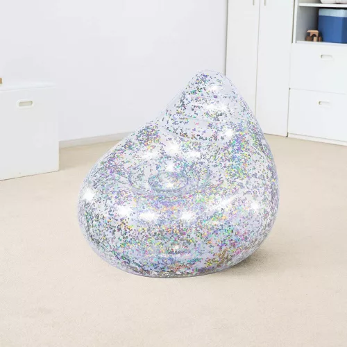 Bestway  GLITTER DREAM™ FELFÚJHATÓ SZÉK 3+ GYEREKEKNEK 72 x 72 x 64 cm