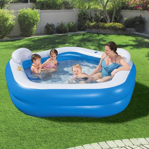 Bestway Family Fun felfújható gyerek medence 213 x 207 x 69 cm