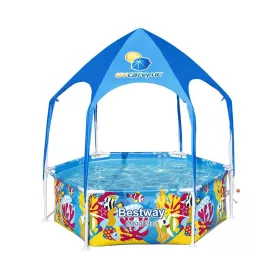   Bestway Steel Pro játszómedence  UV szűrős napernyővel  183 cm x 51 cm