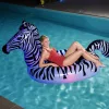 Zebra Rider beépített LED világítással 2.54m x 1.42m