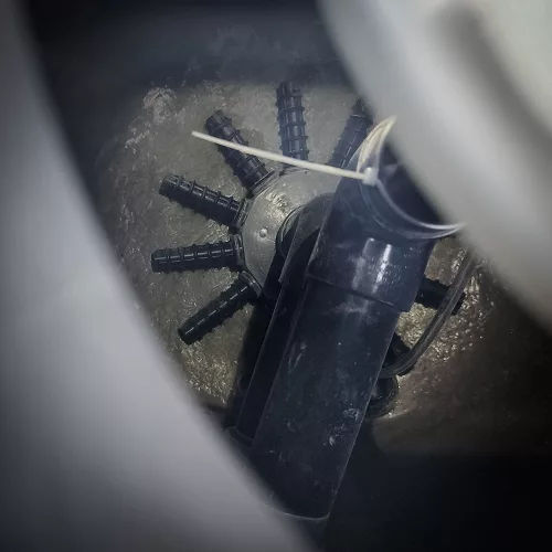 Homokszűrő PONTAQUA poliészter D500S 10m³/h plexi tető