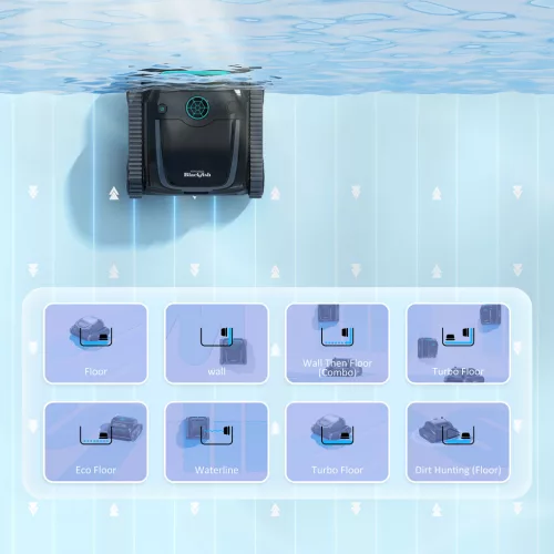 Pontaqua Blackfish automata, akkumulátoros medencetakarító robot