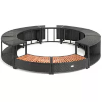 Lay-Z-Spa rattan pezsgőfürdő bútor