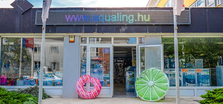 Aqualing Medenceáruház Szombathely