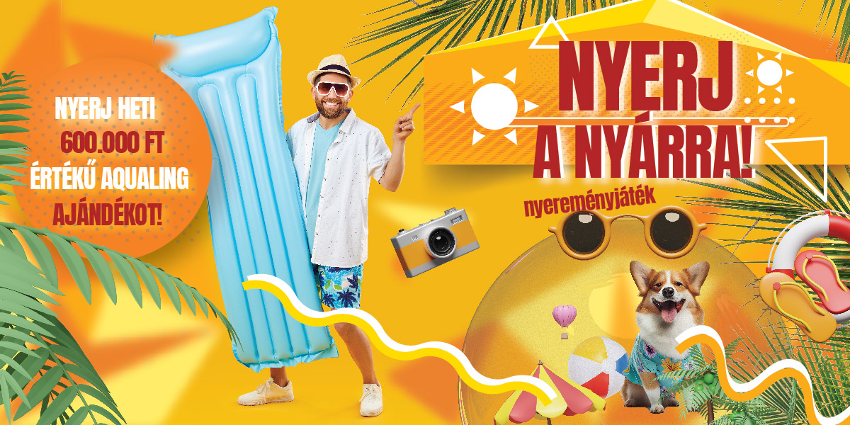 Nyerj a nyárra medencét, pezsgőfürdőt, supot vagy trambulint!