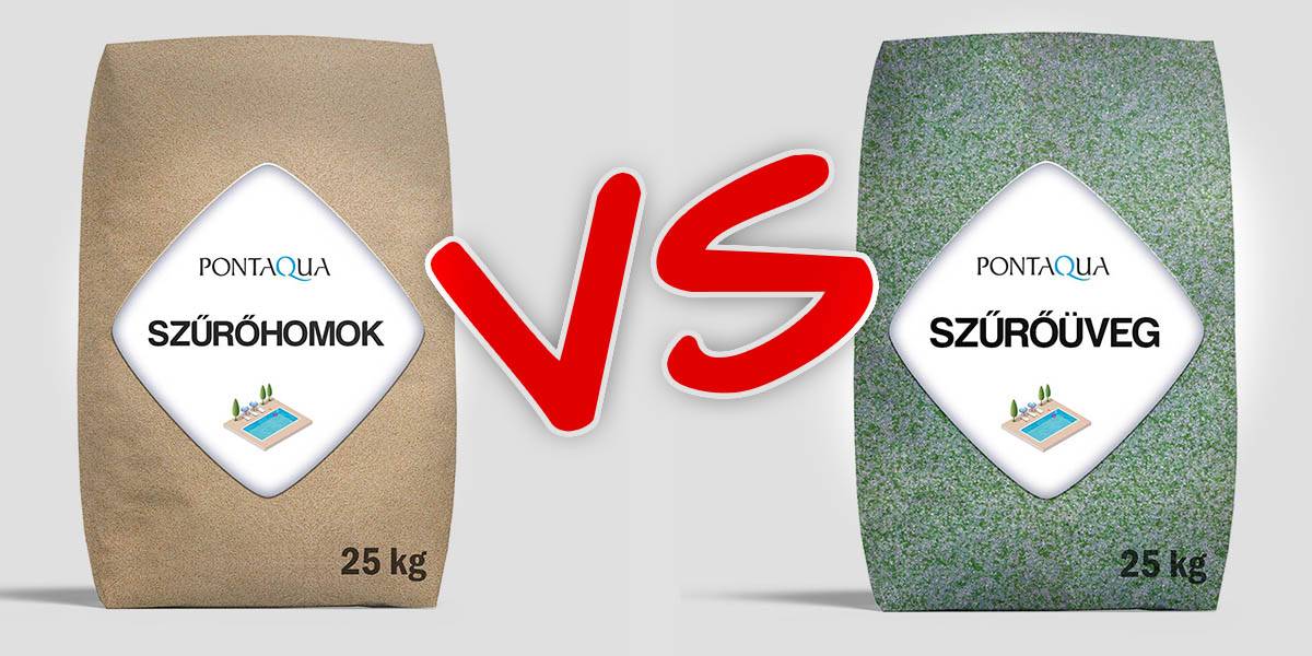 Szűrőüveg vagy szűrőhomok? Esetleg textil-labda?
